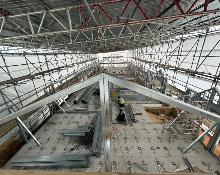 Albany Court, 1 Trenmar Gardens, London NW10, light gauge steel frame construction photo 8