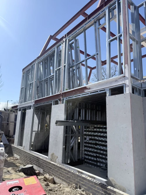 Ballards Lane, light gauge steel frame construction photo 3