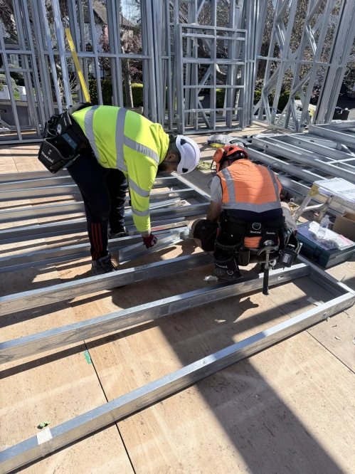 Ballards Lane, light gauge steel frame construction photo 4