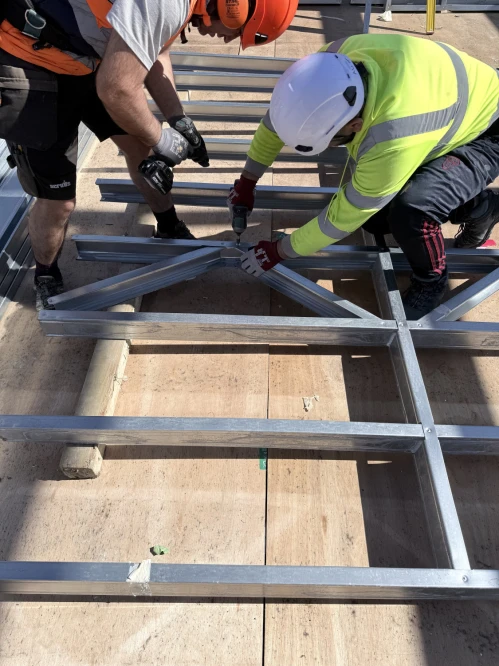 Ballards Lane, light gauge steel frame construction photo 5