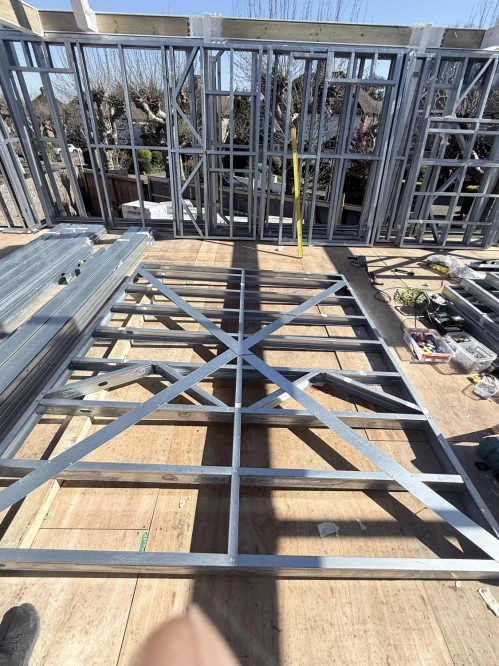 Ballards Lane, light gauge steel frame construction photo 7