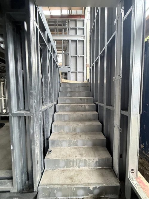 Ballards Lane, light gauge steel frame construction photo 9
