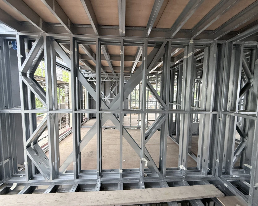 Ballards Lane, light gauge steel frame construction photo 11