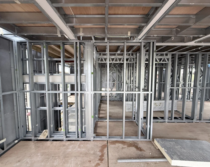 Ballards Lane, light gauge steel frame construction photo 12