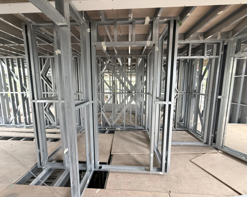Ballards Lane, light gauge steel frame construction photo 14
