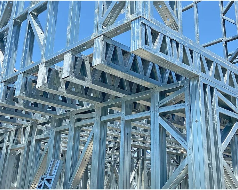 Ballards Lane, light gauge steel frame construction photo 24
