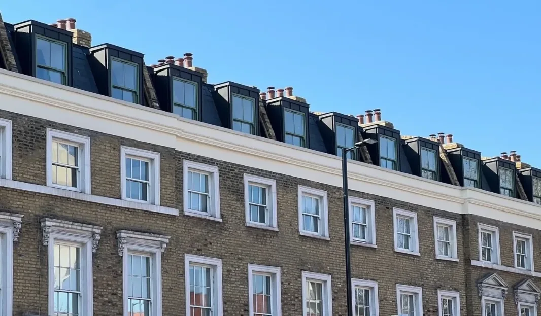 Old Kent Road, London SE1, terrace elevation
